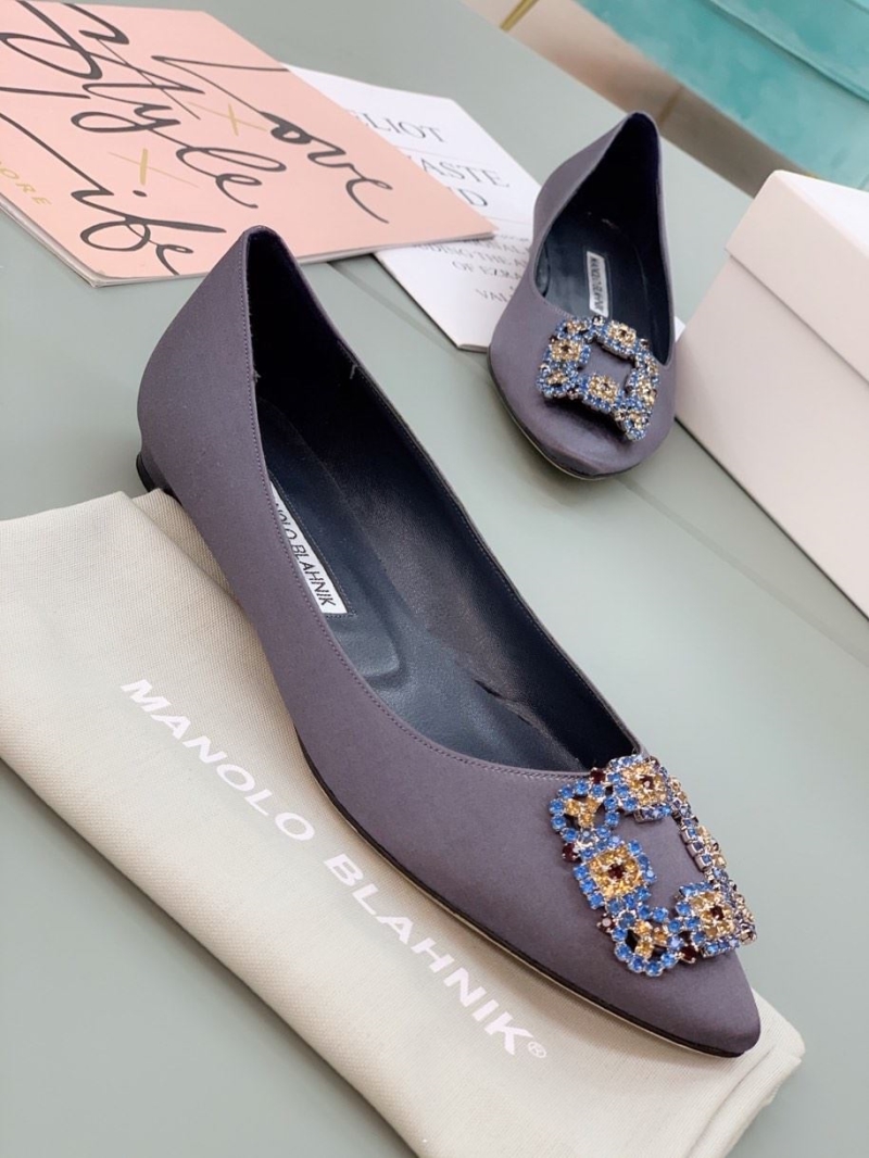 Manolo Blahnik flat shoes